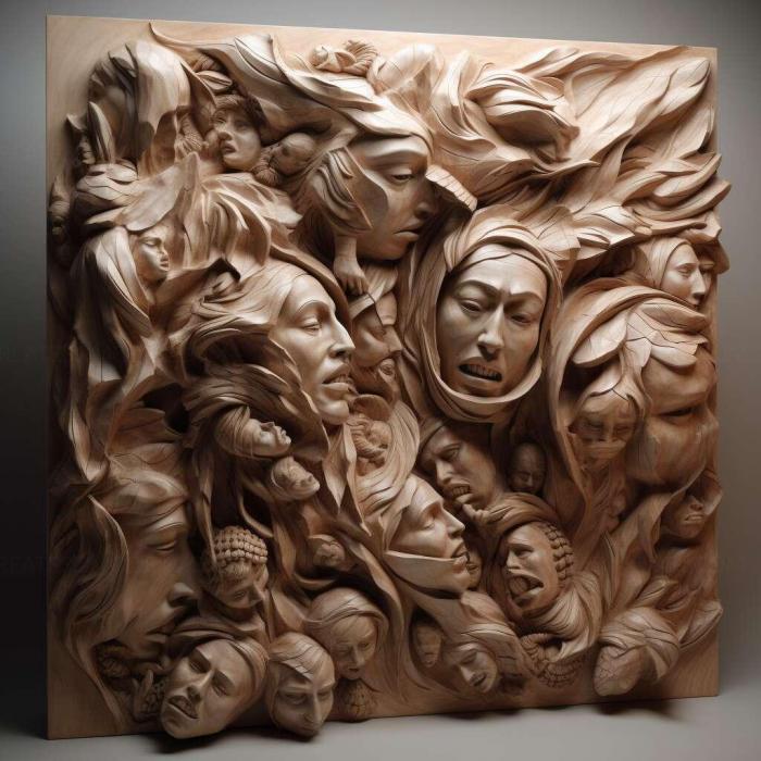 نموذج ثلاثي الأبعاد لآلة CNC 3D Art 